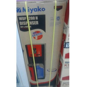 Miyako Dispenser Galon Bawah WDP200 H - WDP 200 H - HOT dan NORMAL