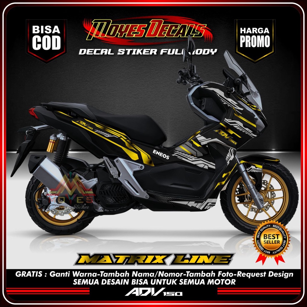 Decal stiker full body - Decal sticker honda adv 150 decal stiker motor adv 150 decal stiker motor h