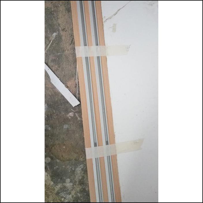 Produk Terbaik - Set Roda Dan Rel Rail Sliding Winston Pintu Lemari Cabinet