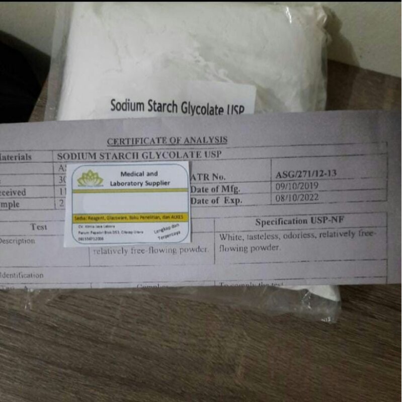 

Primogel _ Primojel 25 gram _ Sodium Starch Glycolat _Sodium Starch Glikolat Ecer 25 gram
