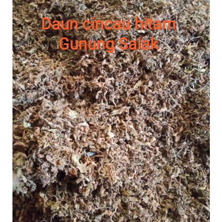 DAUN CINCAU HITAM KERING / Daun janggelan kering termurah 100gram