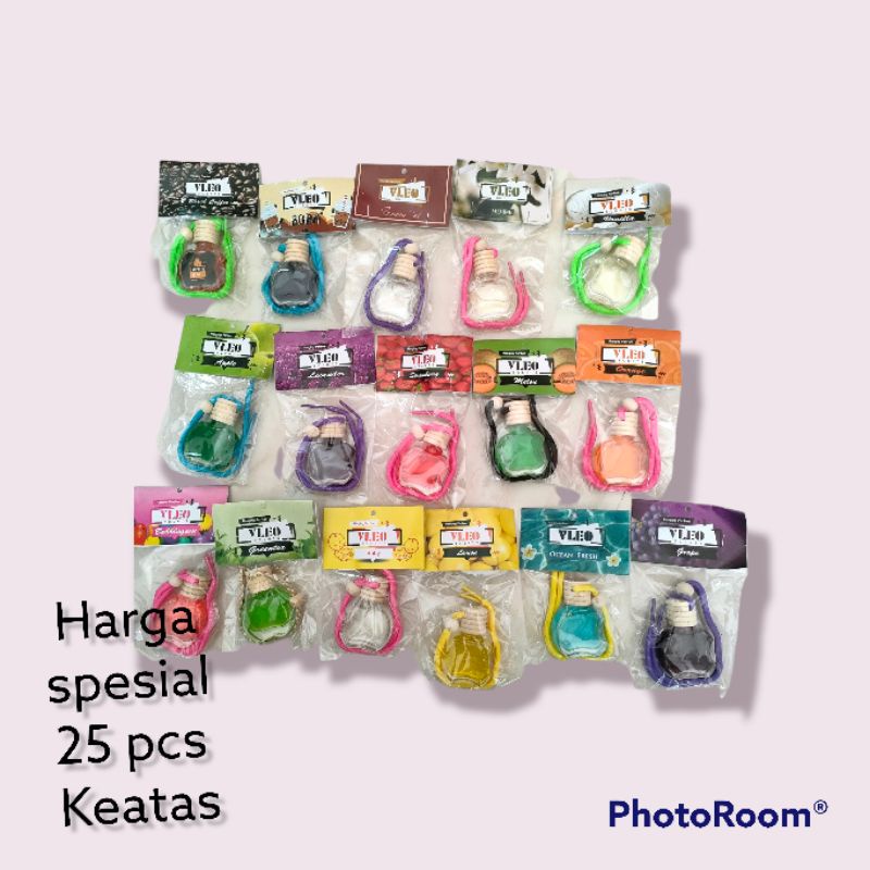 Vleo scent pewangi pengharum parfum mobil dan ruangan botol gantung