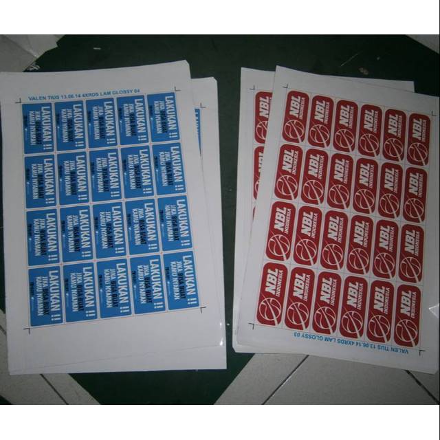 

Cetak Stiker Cromo tanpa cutting