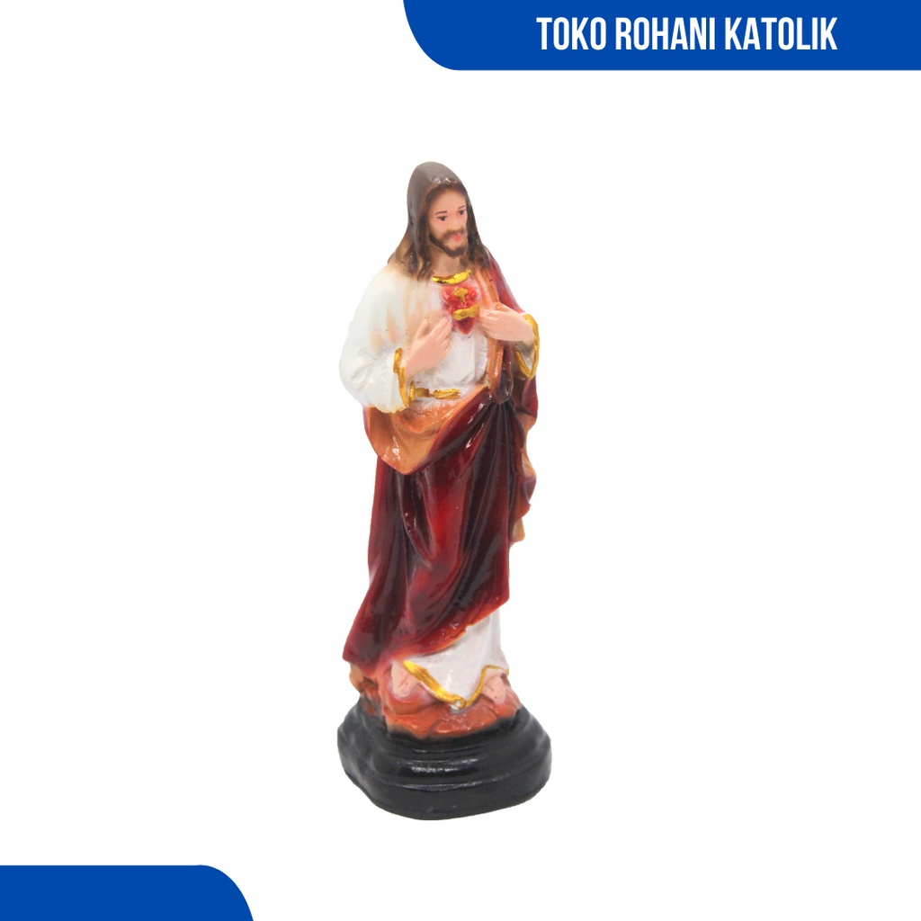 PATUNG YESUS 15 CM / PATUNG YESUS HATI KUDUS / PATUNG KATOLIK / PATUNG YESUS MURAH