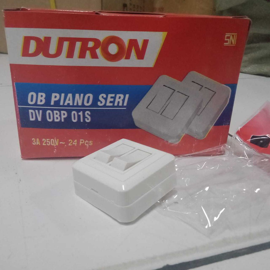 Dutron Saklar Seri Piano OBP01S