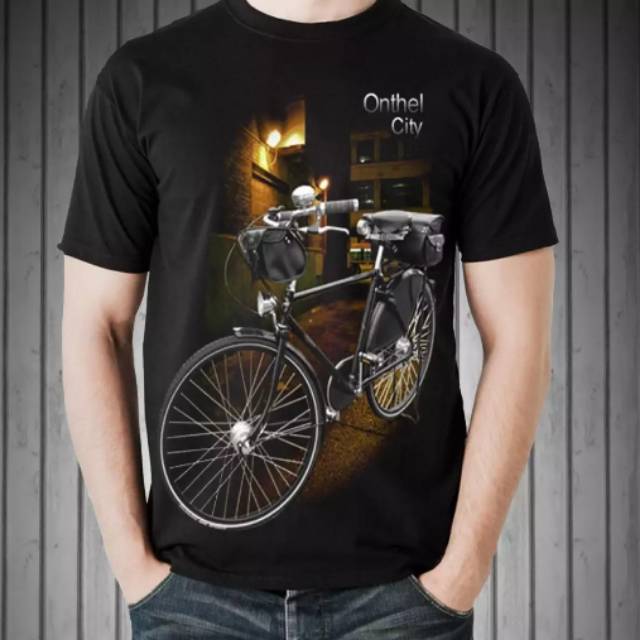 Kaos Pria Sepeda Onthel 02