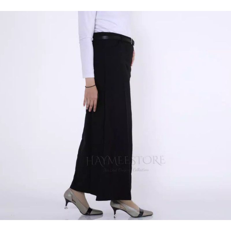 Rok A bahan gabardin