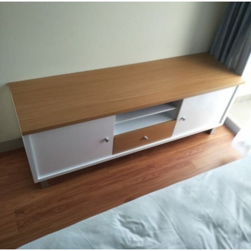 rak tv meja tv bupet tv minimalis