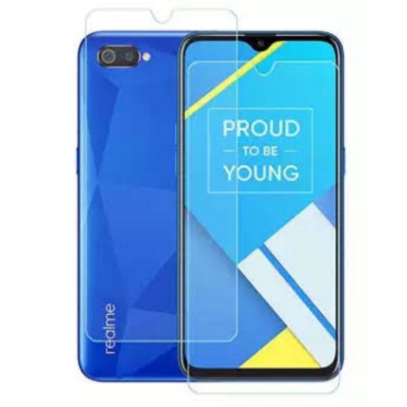 TEMPERED GLASS | TG KACA ANTI GORES SCREEN GUARD PROTECTOR REALME C2 PELINDUNG HP LAYAR HP REALME C2