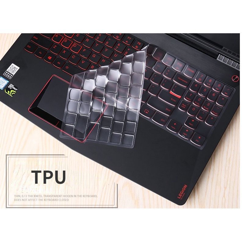 Film Pelindung Debu Keyboard Laptop Untuk LENOVO R720 Y520 Legion Y530 Legion Y540 Y540 Y7000 2018 / 2019 Y7000P 2018 / 2019 Y9000K