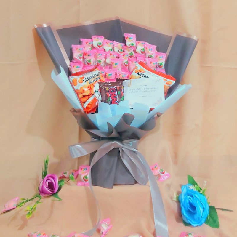 

Buket Snack / buket makanan / snack bouquet / murah simple