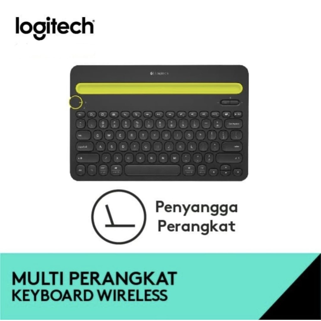 Keyboard bluetooth Logitech K480 multi device for windows &amp; smartphone