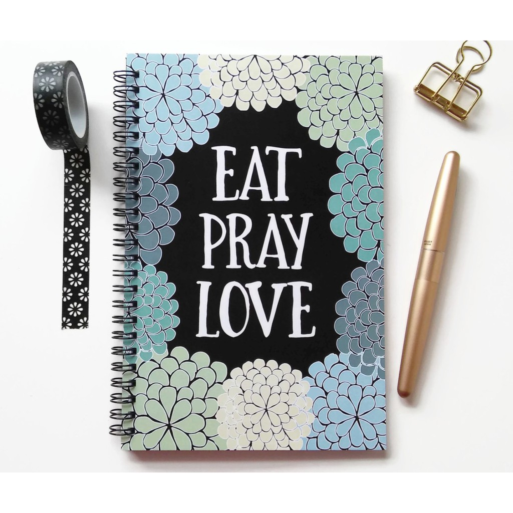

Notebook / Sketchbook / Buku / Binder eat pray love