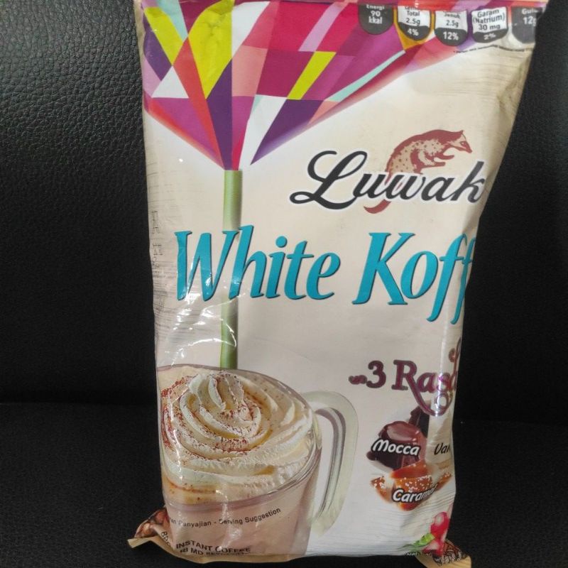 

Luwak white koffie 3rasa 10x20g