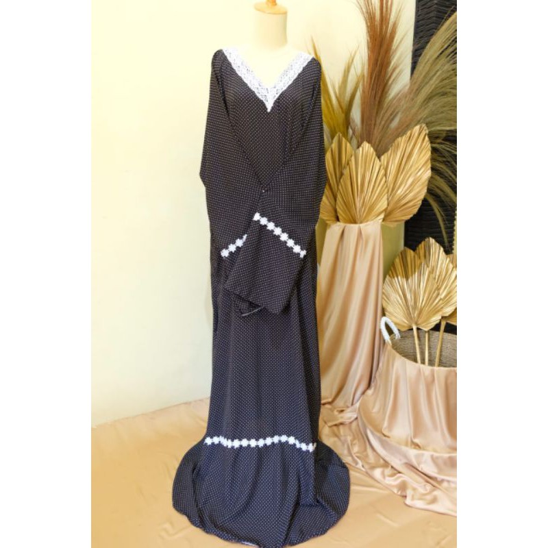 mukena abaya/mukena turkey/mukena traveling/mukena dewasa