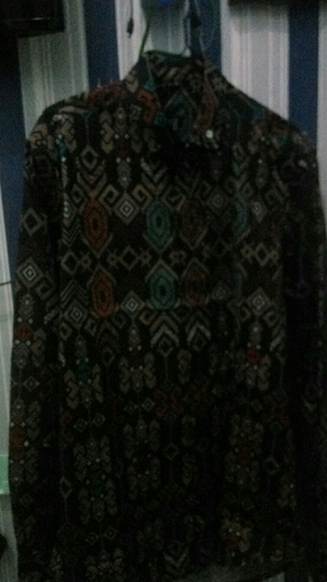 Menfashionhouse Kemeja Batik Pria Lengan Panjang Cowok Murah Berkualitas