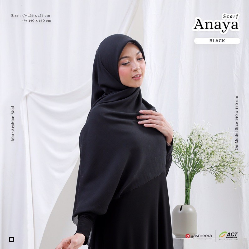 YASMEERA-ANAYA SCARF POLOS TERLARIS