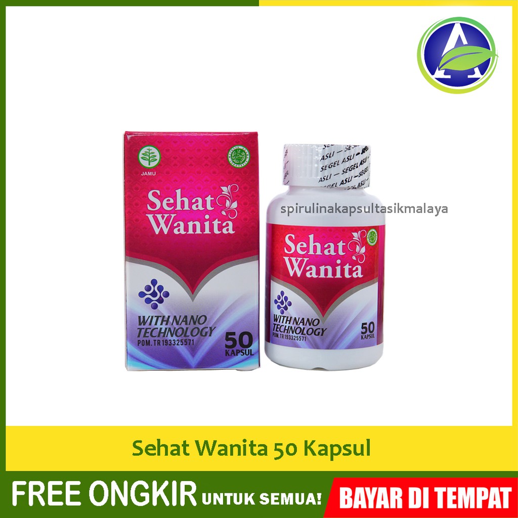 Sehat Wanita 50 Kapsul 100% Asli di Tasikmalaya - Bisa Bayar di Tempat/COD - BERGARANSI Legal BPOM