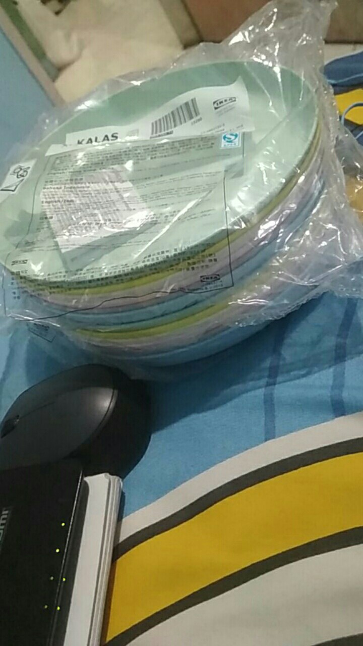 Piring Aneka Warna Isi 6 Piring Anak Alat Makan Anak