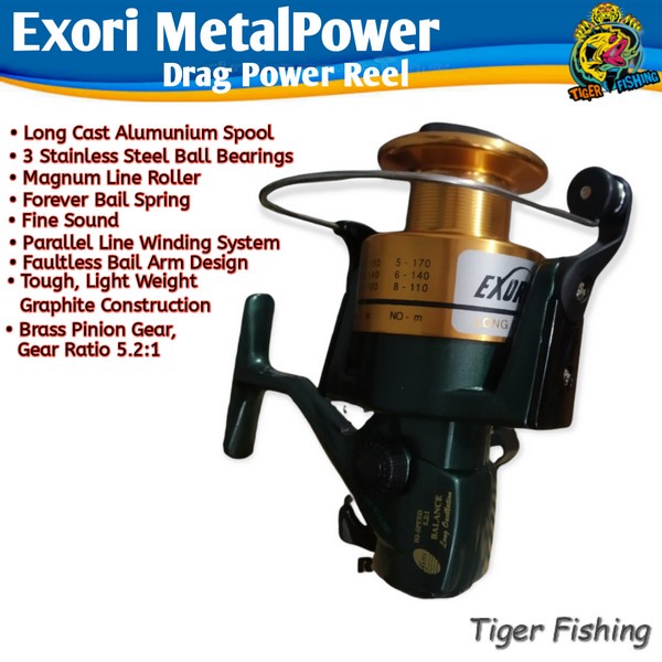 Reel Exori Metal Power 3000 FD