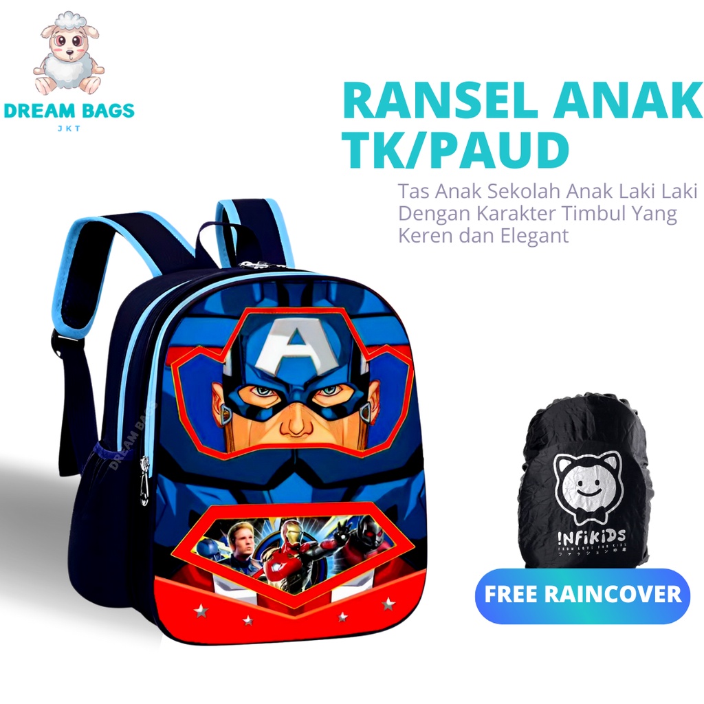 Tas Anak TK Import DB-1259