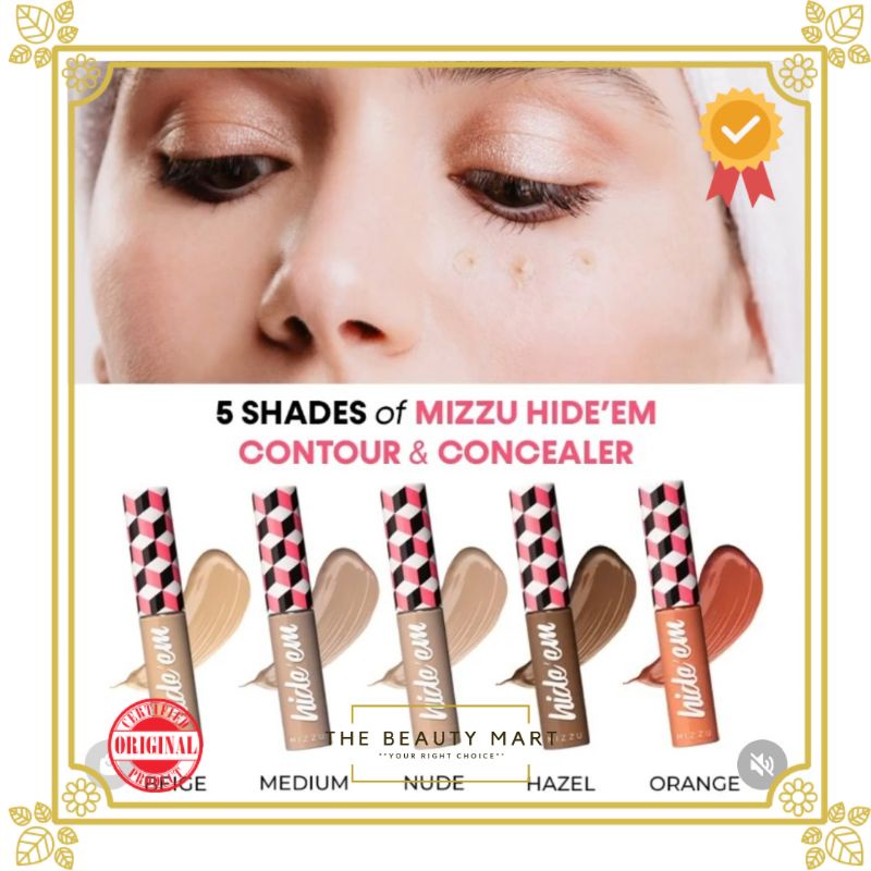 Mizzu Hide'em Countour &amp; Concealer | Concealer Mizzu