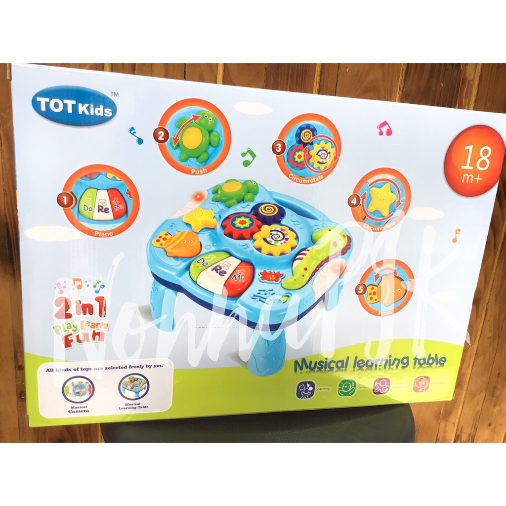 Musical Table baby toy. mainan edukasi bayi