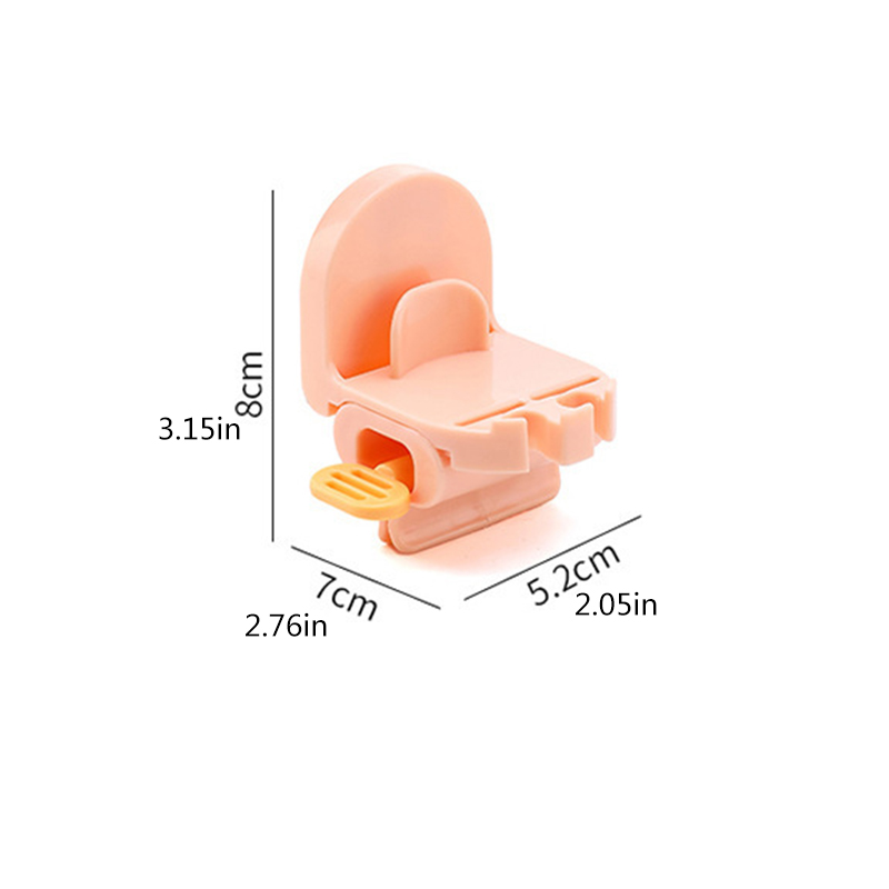 3 in 1 Rak Dispenser Pasta Gigi Bahan Plastik Untuk Kamar Mandi