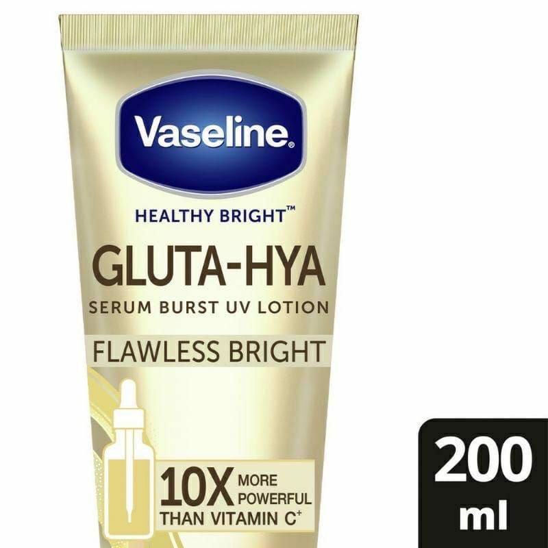 Vaseline Gluta-Hya Serum Burst Lotion 10X lebih baik dari Vitamin C