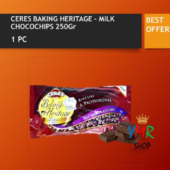 

Ceres Baking Heritage Milk and Dark ChocoChips 250Gr - CeresChocoMilk