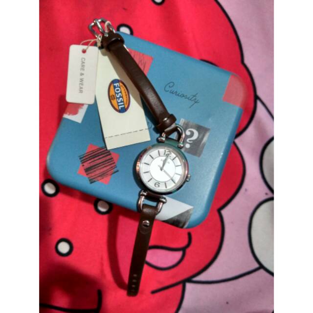 Fossil Georgia jam tangan wanita Preloved