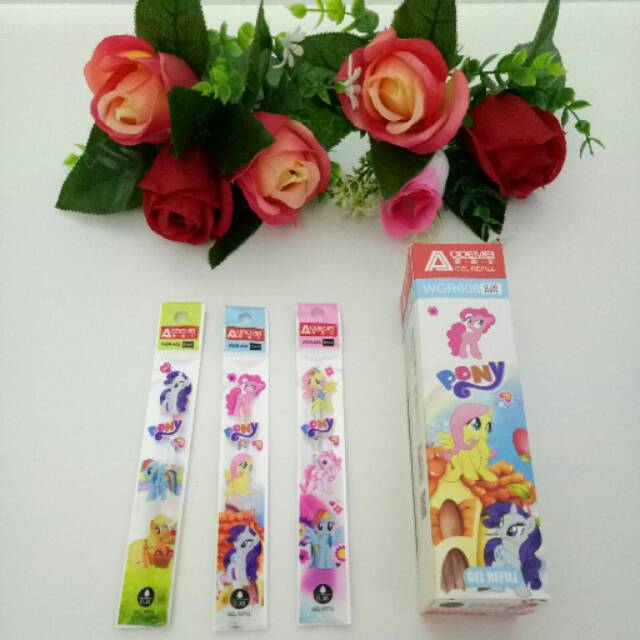 

Refill Gel Pulpen Pony Isi 20 pcs.