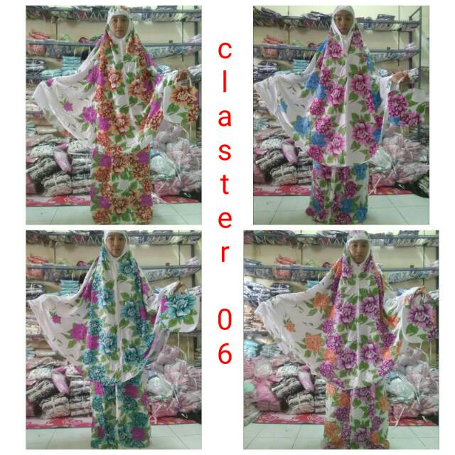 Mukena bali klasik belarose/bali Nadira/bali danira  almanda meyda katun rayon DEWASA