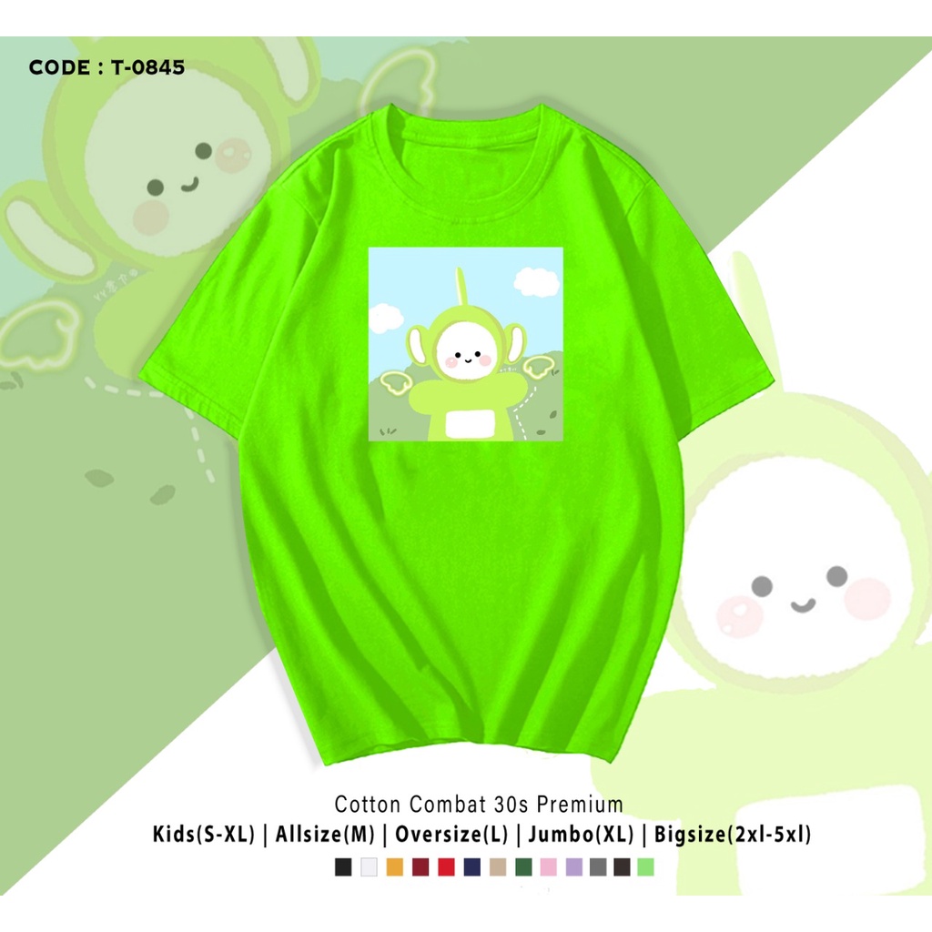 KAOS TELETUBBIES/KAOS TERBARU/KAOS OVERSIZE/KAOS PRIA WANITA/KAOS SANTAI/BISA CUSTOM