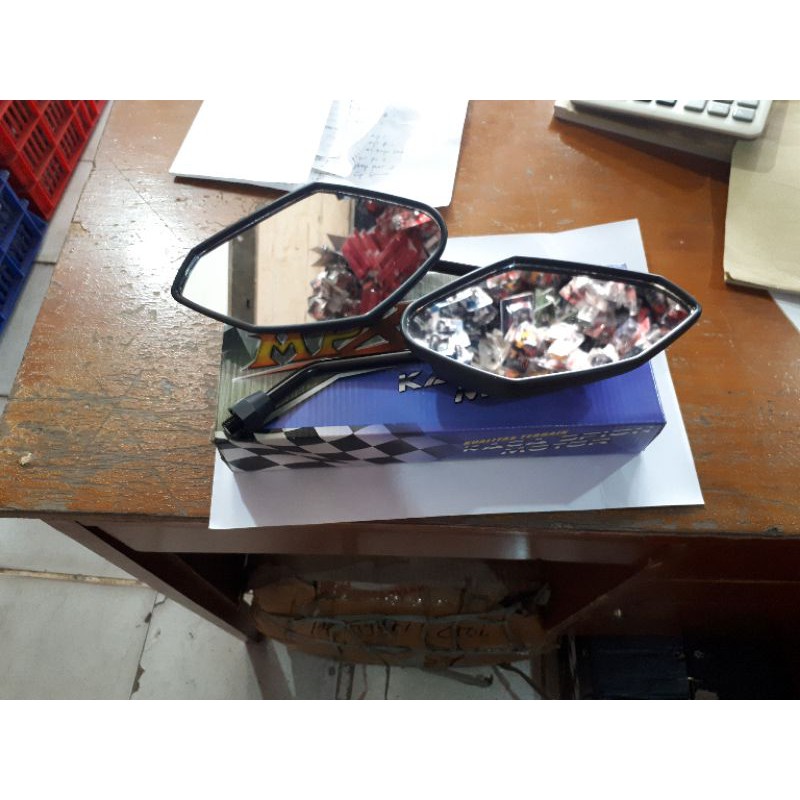 Kaca Spion Standar Vario 150 Universal Semua Motor Drat Ukuran 14 Honda-2