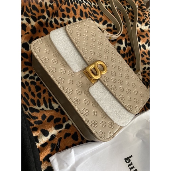 buttonscarves audrey monogram bag