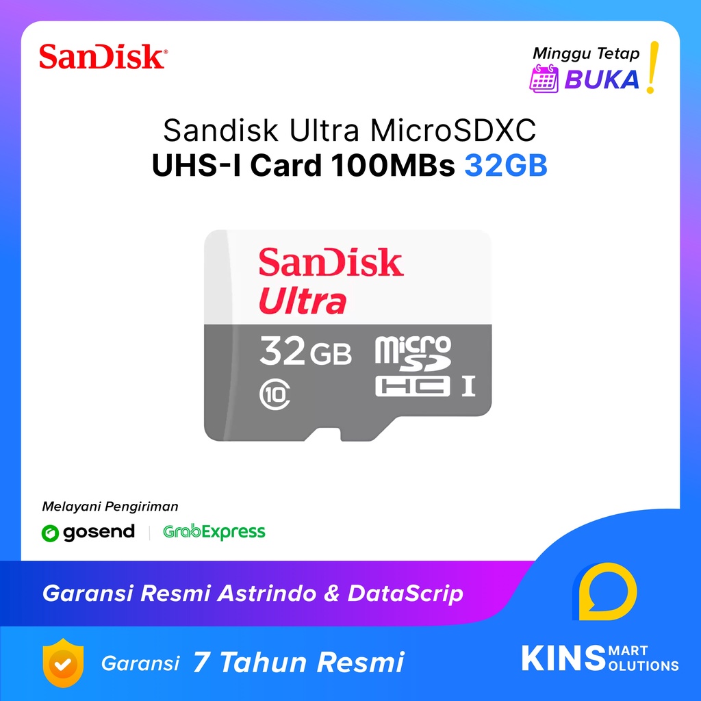 SanDisk MicroSD 32GB /64GB/128GB 100MB/s Ultra UHS-I micro sd SDHC