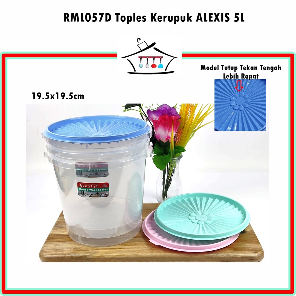 RML057D Toples Kerupuk ALEXIS 5L