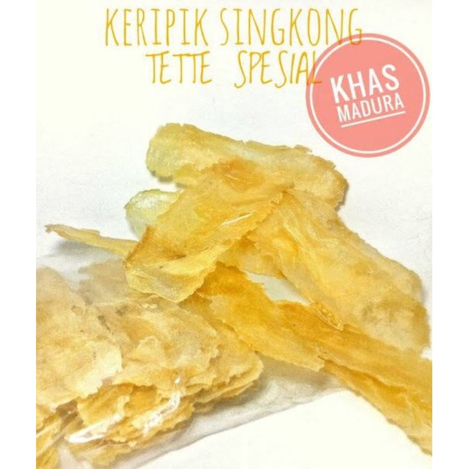 

Kripik Tette (Singkong) khas Madura