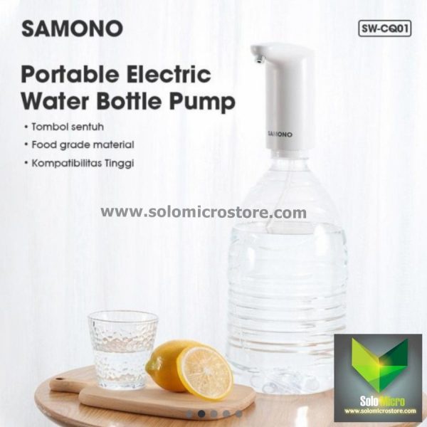 Pompa Air SAMONO SW-CQ01 1200mAh Food Grade Material Portable Electric Water