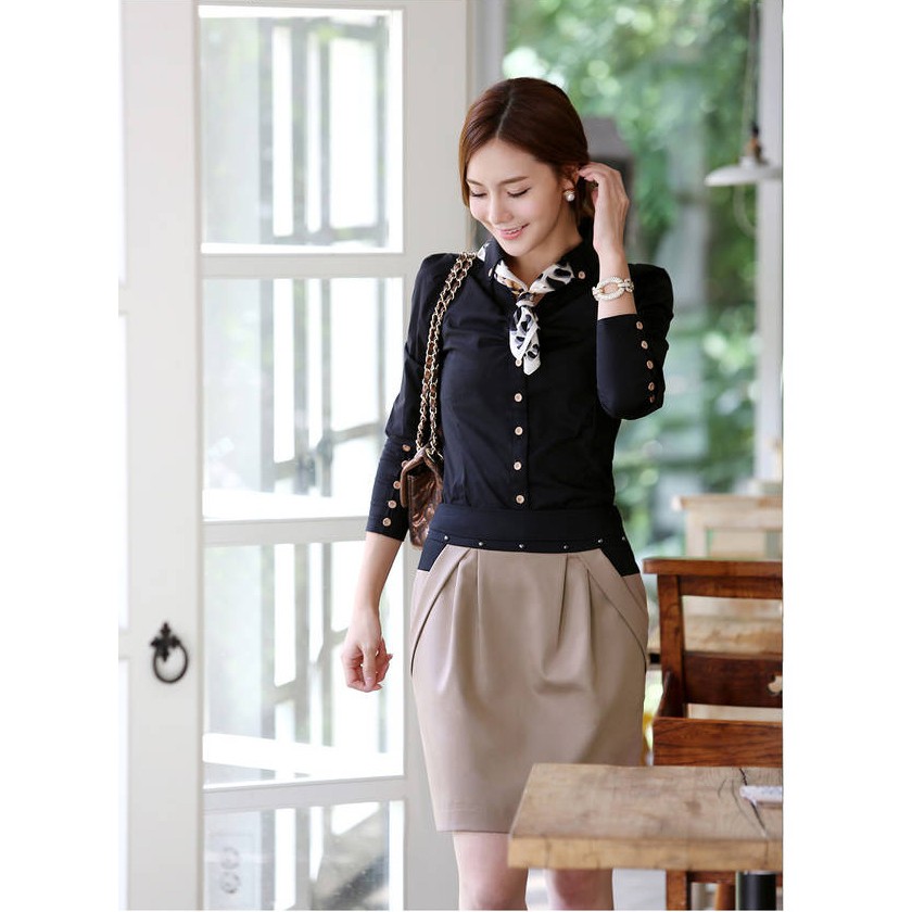 Black Blouse Import 329989