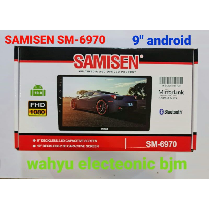 PROMO SAMISEN Car Audio SM-6970 #Ready Stock langsung pesan#