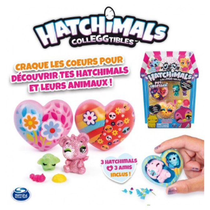 Hatchimals Colleggtibles Hatchipets Pet Obsessed Pet Shop Multi Pack Lover Shopee Indonesia