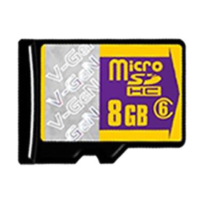 Vgen 8GB Micro SD Class 6 Original