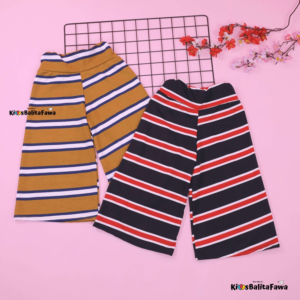 Kulot Motif Uk. 8-10 Tahun / Celana Cullotes 3per4 Anak Perempuan Murah Celana Pendek Pants Adem