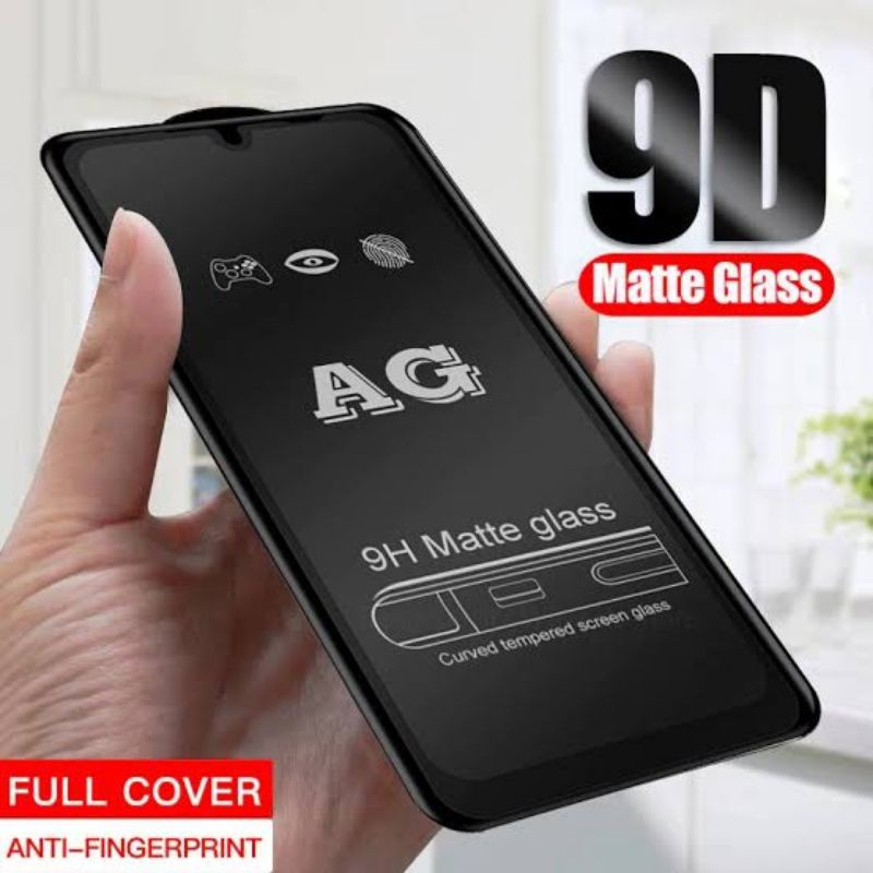 TEMPERED MATTE GLASS ANTI MINYAK REDMI NOTE 7/NOTE 8/ NOTE 9/ 9 PRO/ NOTE 10/10s/10 PRO TEMPERED GLASS MATTE