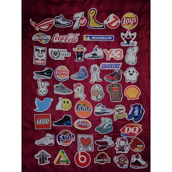 

10 PCS STIKER LOGO Waterproof