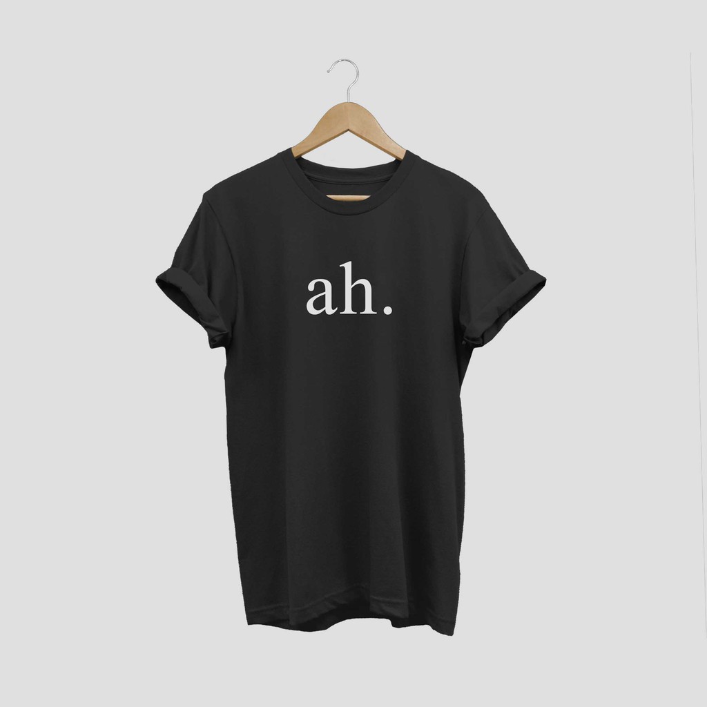 KAOS KATA KATA LUCU AH T-SHIRT KATA MUTIARA BIG SIZE M L XL XXL XXXL XXXXL XXXXXL