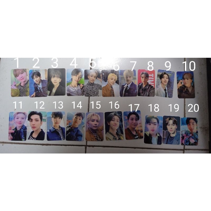 PHOTOCARD SEVENTEEN ATTACCA LUCKY DRAW UNOFFICIAL SCOUPS JEONGHAN JOSHUA JUN HOSHI WONWOO MINGYU DK 