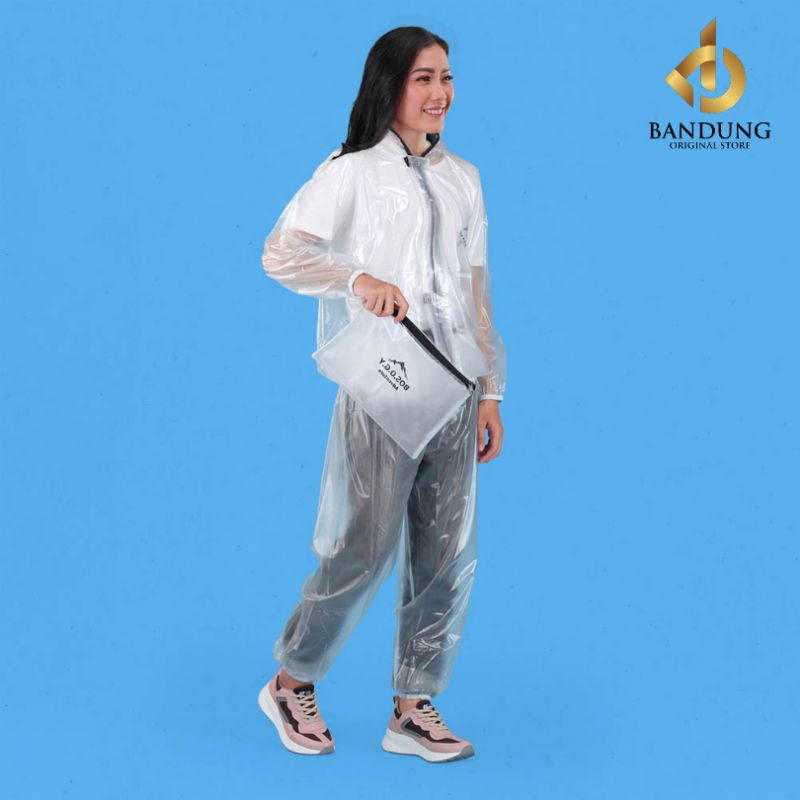 PROMO MUSIM HUJAN | Jas Hujan Perempuan Dewasa Ungu Pink Tebal Terbaru Setelan Baju Celana | Mantel Cewe | Mantel Olahraga Bahan Premium Original Termurah